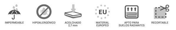 cualidades alfombra vinilica
